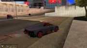 Lamborghini Egoista для GTA San Andreas миниатюра 7