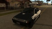 Chevrolet Chevette SL 1993 (Low Poly) для GTA San Andreas миниатюра 8