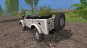 ГАЗ 69 для Farming Simulator 2015 миниатюра 3