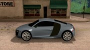 Audi R8 5.2 FSI Quattro для GTA San Andreas миниатюра 2