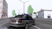 Octavia Israeli Police Car para GTA San Andreas miniatura 3
