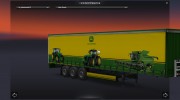 John Deere Trailer для Euro Truck Simulator 2 миниатюра 4