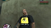 Rockstar футболка для GTA San Andreas миниатюра 3
