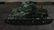 Скин с камуфляжем для Hotchkiss H35 для World Of Tanks миниатюра 2