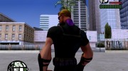 Hawkeye without weapons для GTA San Andreas миниатюра 6