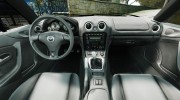 Mazda MX-5 Miata для GTA 4 миниатюра 7
