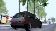 Fiat Uno Turbo HellaFlush para GTA San Andreas miniatura 3