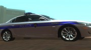 BMW M5 Croatian police for GTA San Andreas miniature 2