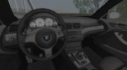 BMW E46 M3 CSL - Stock для GTA San Andreas миниатюра 7