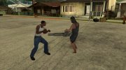 Неадекватный пед с миниганом para GTA San Andreas miniatura 3