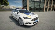 Ford Fusion Titanium Полиция Украины para GTA San Andreas miniatura 1