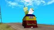 Burger Van для GTA San Andreas миниатюра 3