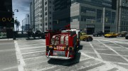 Fire Truck FDNY para GTA 4 miniatura 4