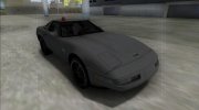 1996 Chevrolet Corvette C4 FBI for GTA San Andreas miniature 2