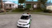 Volkswagen Voyage Policija для GTA San Andreas миниатюра 1