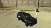 Paintable FBI Truck by Vexillum для GTA San Andreas миниатюра 4