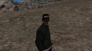 Райдер в кепке с надписью Mafia 2 para GTA San Andreas miniatura 5