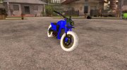 GTA Online Western Gargoyle Deathbike (stock nightmare) for GTA San Andreas miniature 1