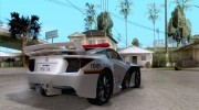 Lexus LF-A China Police para GTA San Andreas miniatura 4