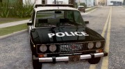 ВАЗ-2106 Police Los Santos для GTA San Andreas миниатюра 3