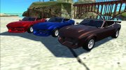FlatQut Speedevil Cabrio for GTA San Andreas miniature 5