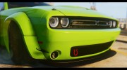 2015 Dodge Challenger 1.0 для GTA 5 миниатюра 3