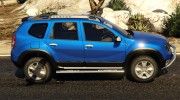 Dacia Duster 2014 для GTA 5 миниатюра 3