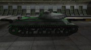 Скин для ИС-3 с зеленой полосой для World Of Tanks миниатюра 5