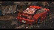 1998 Nissan 180SX Drift GP Sports (RHA) для GTA San Andreas миниатюра 2