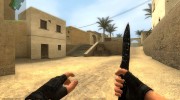 HD BLACK KNIFE FIX para Counter-Strike Source miniatura 2