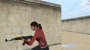 Zoey из Left 4 Dead para Counter-Strike Source miniatura 3