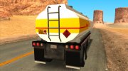Shell Petrol Tanker Trailer Sa Style for GTA San Andreas miniature 2