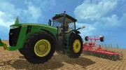 John Deere 8370R для Farming Simulator 2015 миниатюра 2