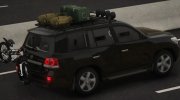 Toyota Land Cruiser Armored for GTA 5 miniature 2