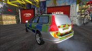 Volvo V70 Kent Police (GB) для GTA San Andreas миниатюра 3