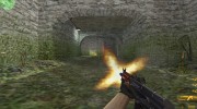 Lama AKS74U On Valves Animation para Counter Strike 1.6 miniatura 2