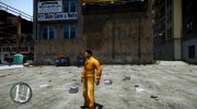 Вито из Mafia II в тюремной форме для GTA 4 миниатюра 6