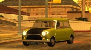 Mini Cooper 1300 Mr Bean para GTA San Andreas miniatura 7