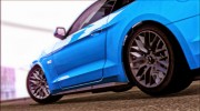 Ford Mustang GT 2015 v2 для GTA San Andreas миниатюра 3