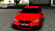 2015 BMW 3-series 335i M-Sport Line for GTA San Andreas miniature 5
