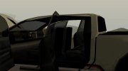 Nissan Titan Warrior 2020 Lowpoly para GTA San Andreas miniatura 11
