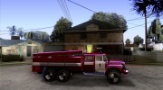 Зил 133ГЯ АЦ пожарный для GTA San Andreas миниатюра 5