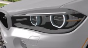 BMW X6M F86 2014 для GTA San Andreas миниатюра 4