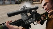 Снайперская винтовка Драгунова v3 para GTA 4 miniatura 3