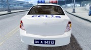 Renault Clio Symbol 2011 Police for GTA 4 miniature 4