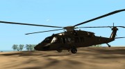 UH-60 Silent Hawk para GTA San Andreas miniatura 1