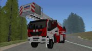 Iveco Trakker Magirus - АЛ-60 - ПЧ 42 Арзамас para GTA San Andreas miniatura 4