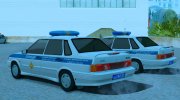 Lada Samara 2115 ПОЛИЦИЯ ОБ ДПС УГИБДД (2012-2014) para GTA San Andreas miniatura 5