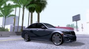 Mercedes-Benz C63 Dub для GTA San Andreas миниатюра 4
