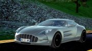 2009 Aston Martin One-77 для GTA San Andreas миниатюра 1
